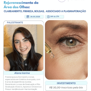 Rejuvenescimento da Área dos Olhos: Clareamento, Firmeza, Bolsas,  associado a Plasmaporação